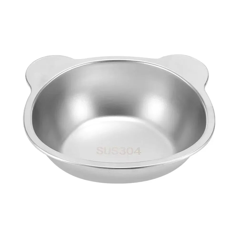 Elevated Stainless Steel Cat Bowl