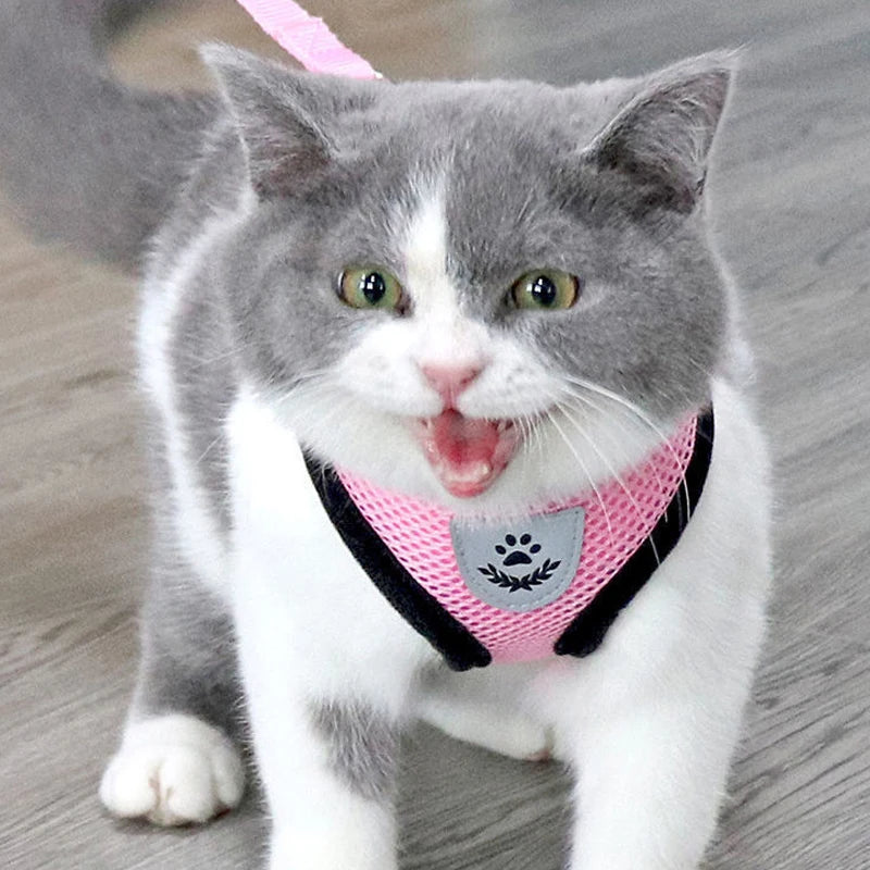Reflective Soft Pet Harness