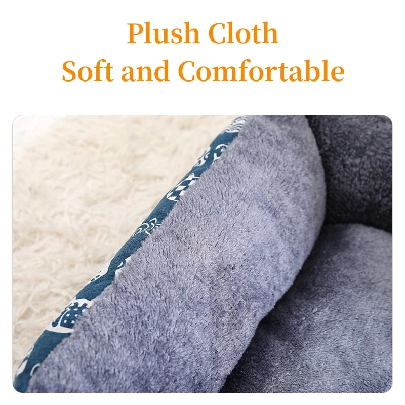 Printed Fiber Dog & Cat Bed Mat
