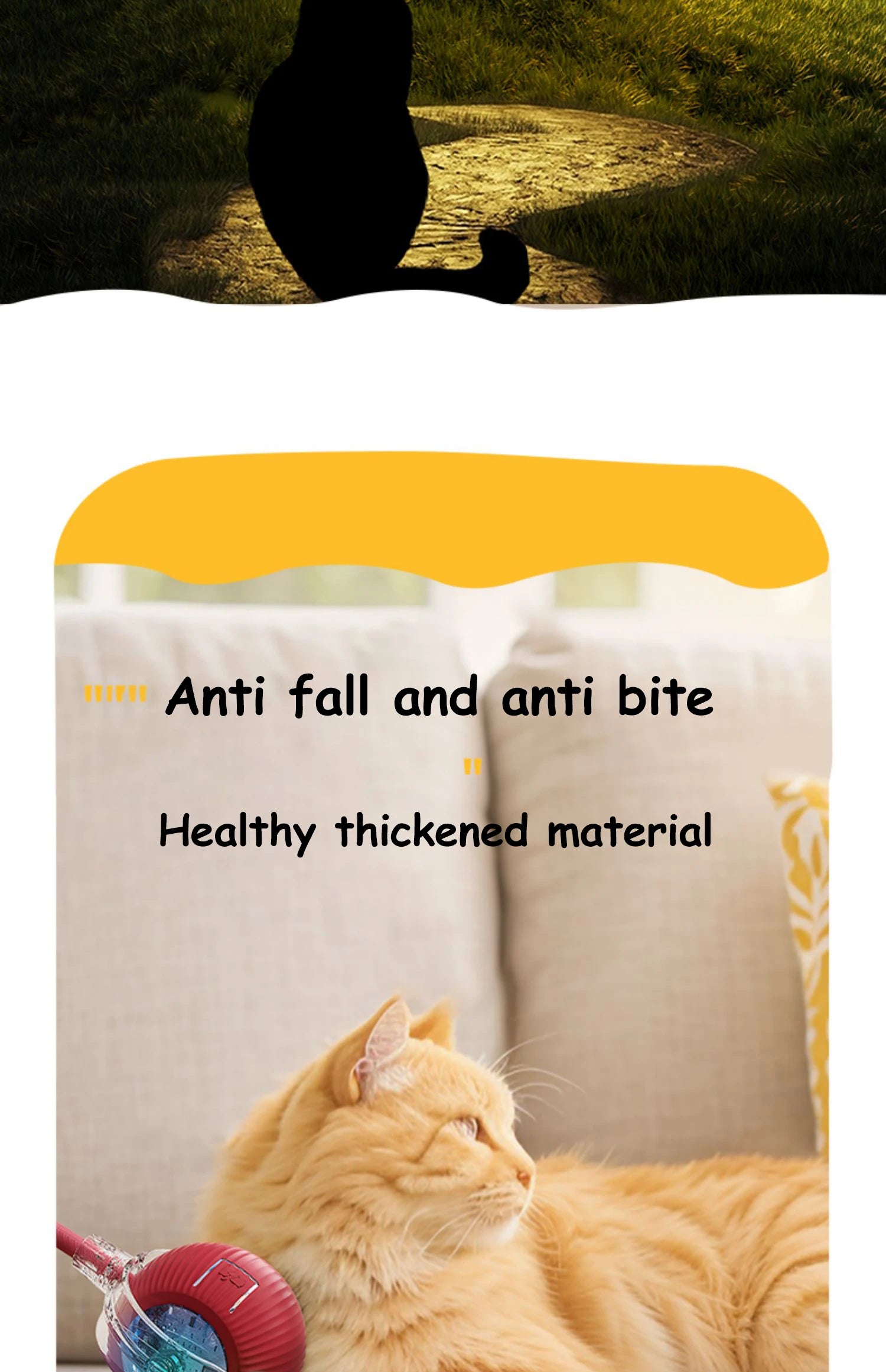 Automatic Interactive Cat Ball Toy | Rechargeable