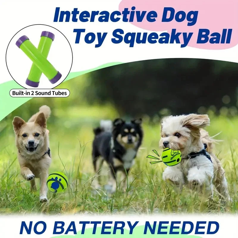 Vinyl Sounding Dog Ball