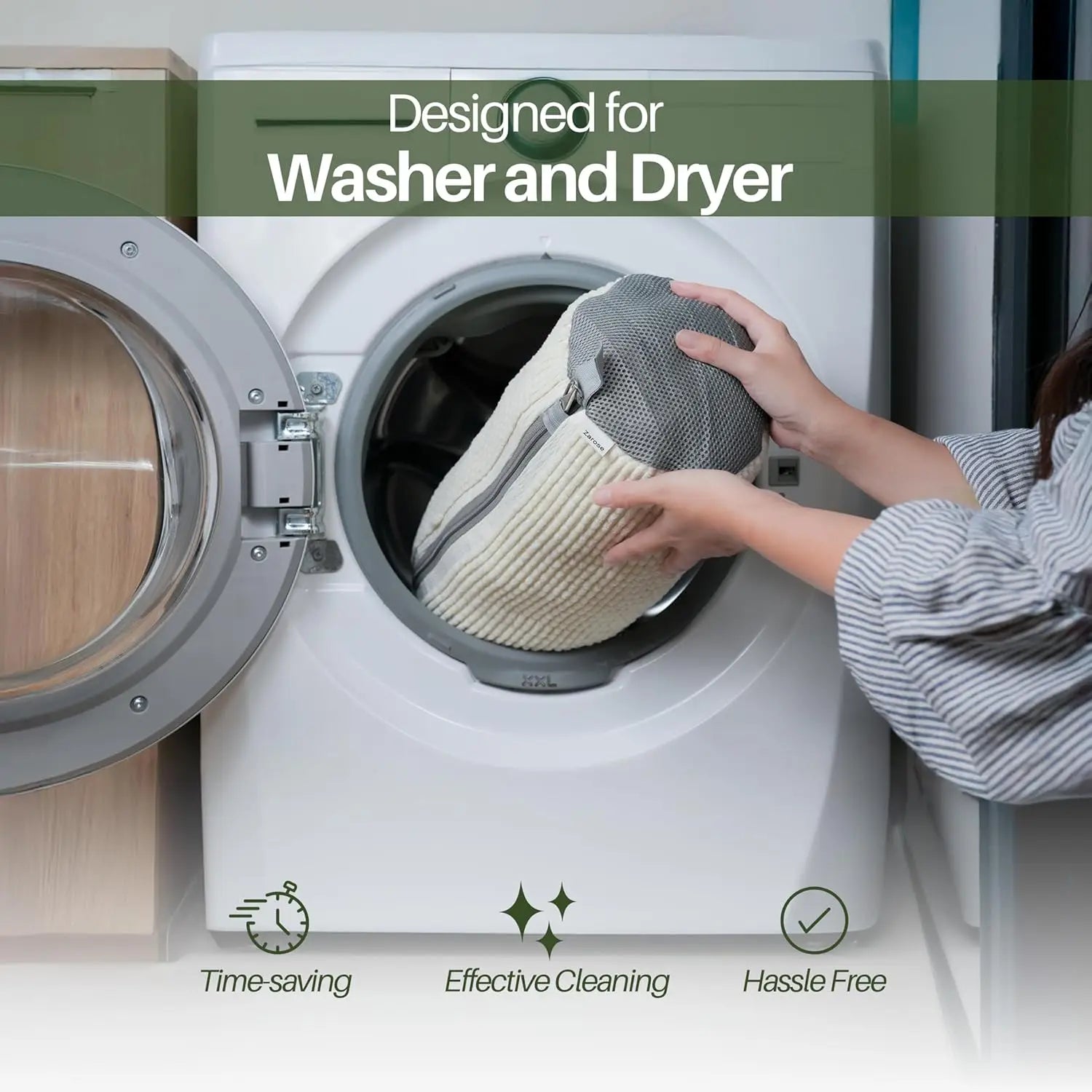 Padded Laundry Bag for Sneakers & Washing Machine Protection