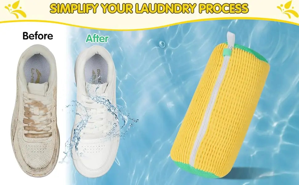 Padded Laundry Bag for Sneakers & Washing Machine Protection