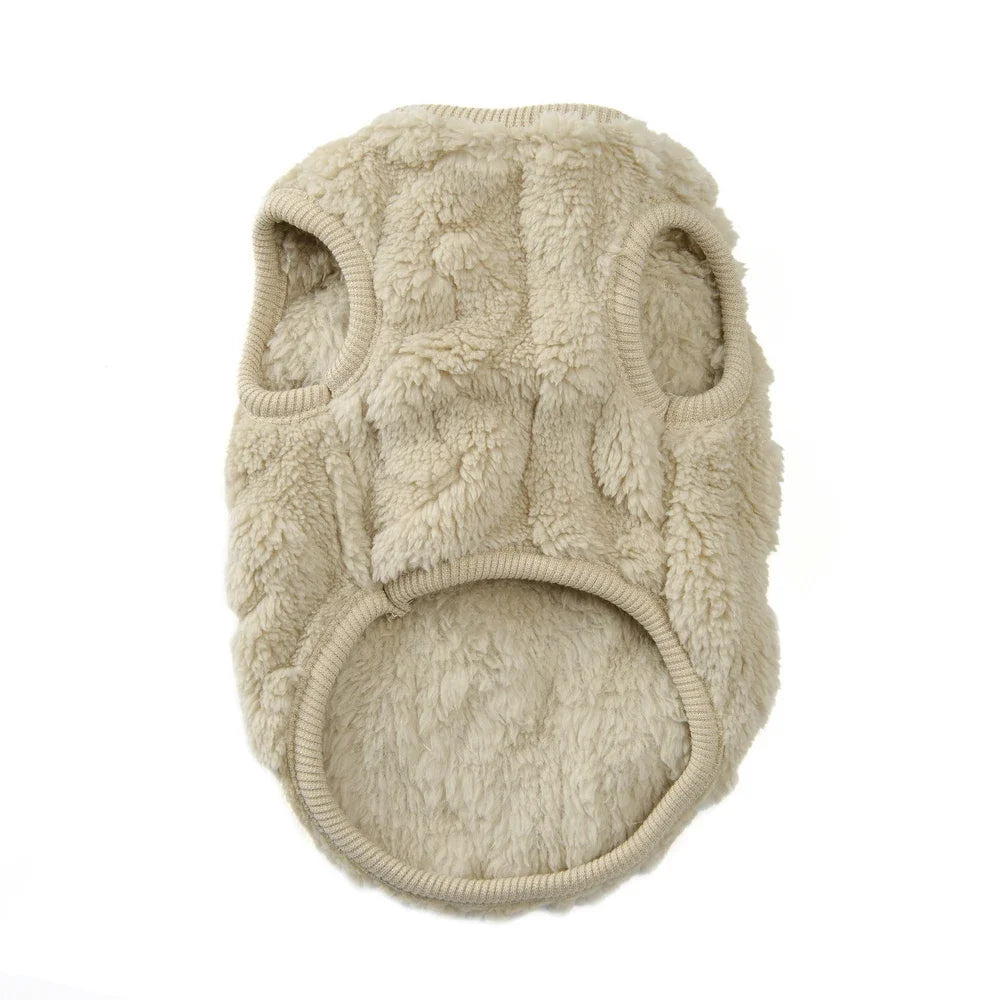 Fleece Pet Sweater Vest