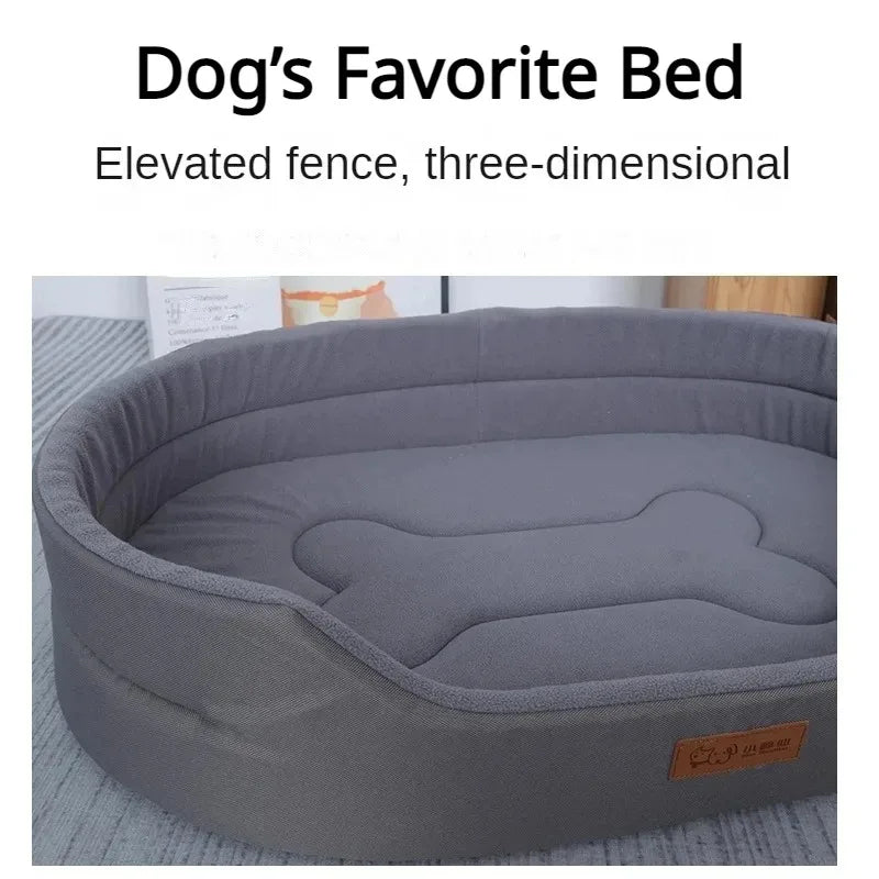 Cozy Solid Pet Lounger