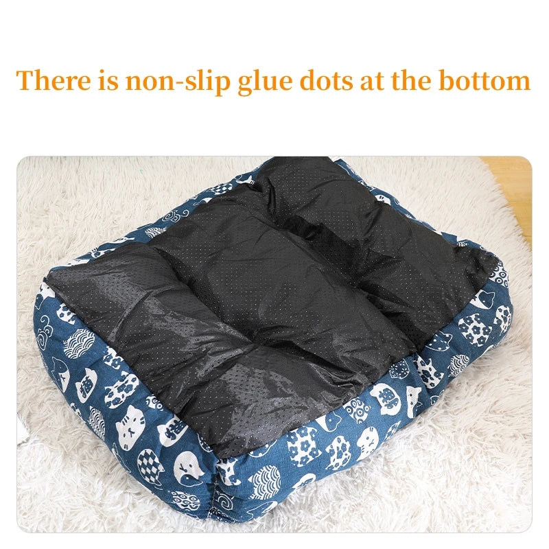 Printed Fiber Dog & Cat Bed Mat