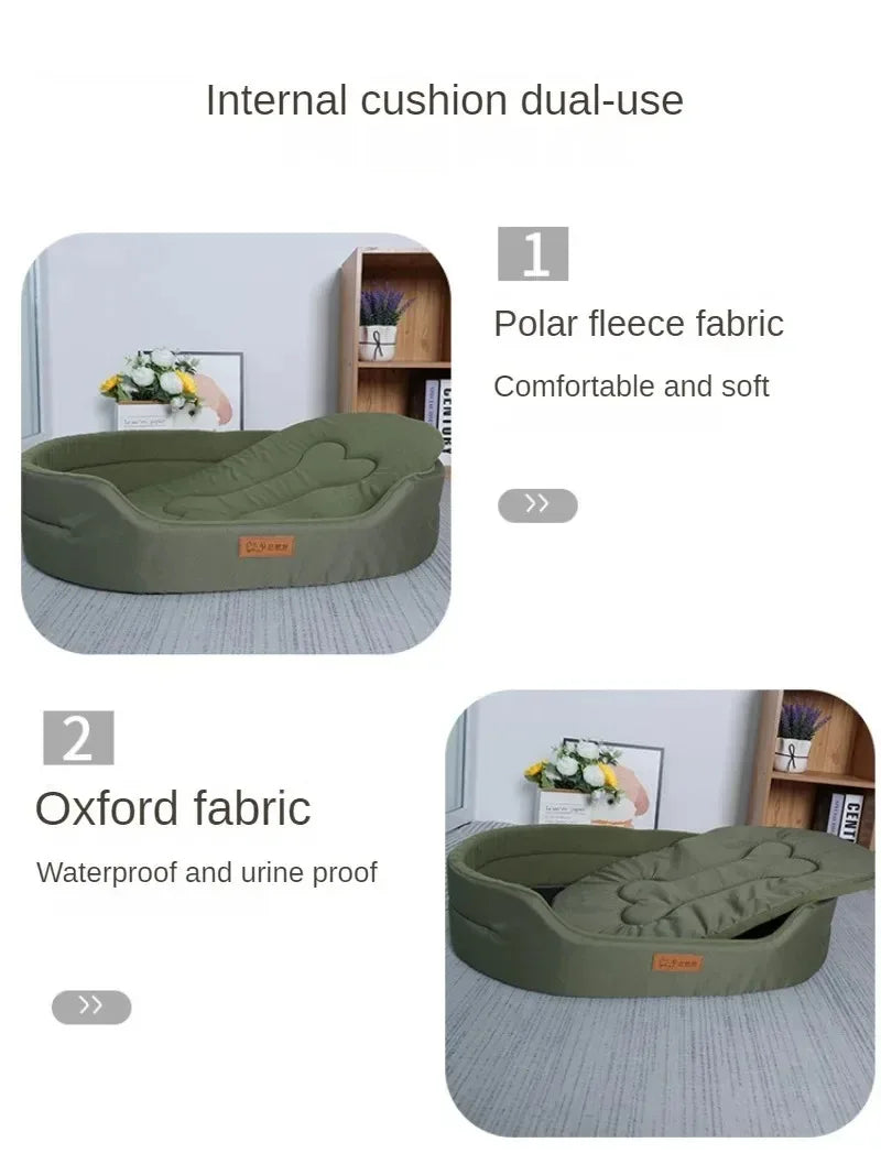 Cozy Solid Pet Lounger