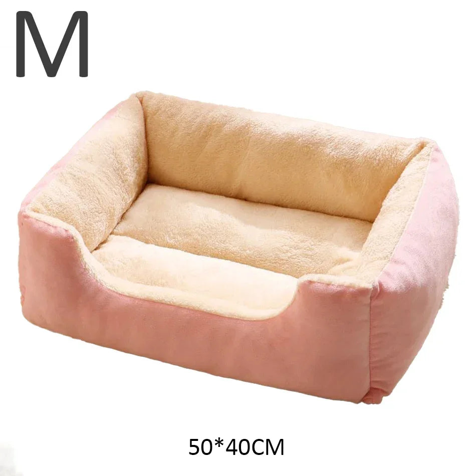 Soft Plush Cat Bed Warm Breathable Sleeping Mat for Indoor Cats