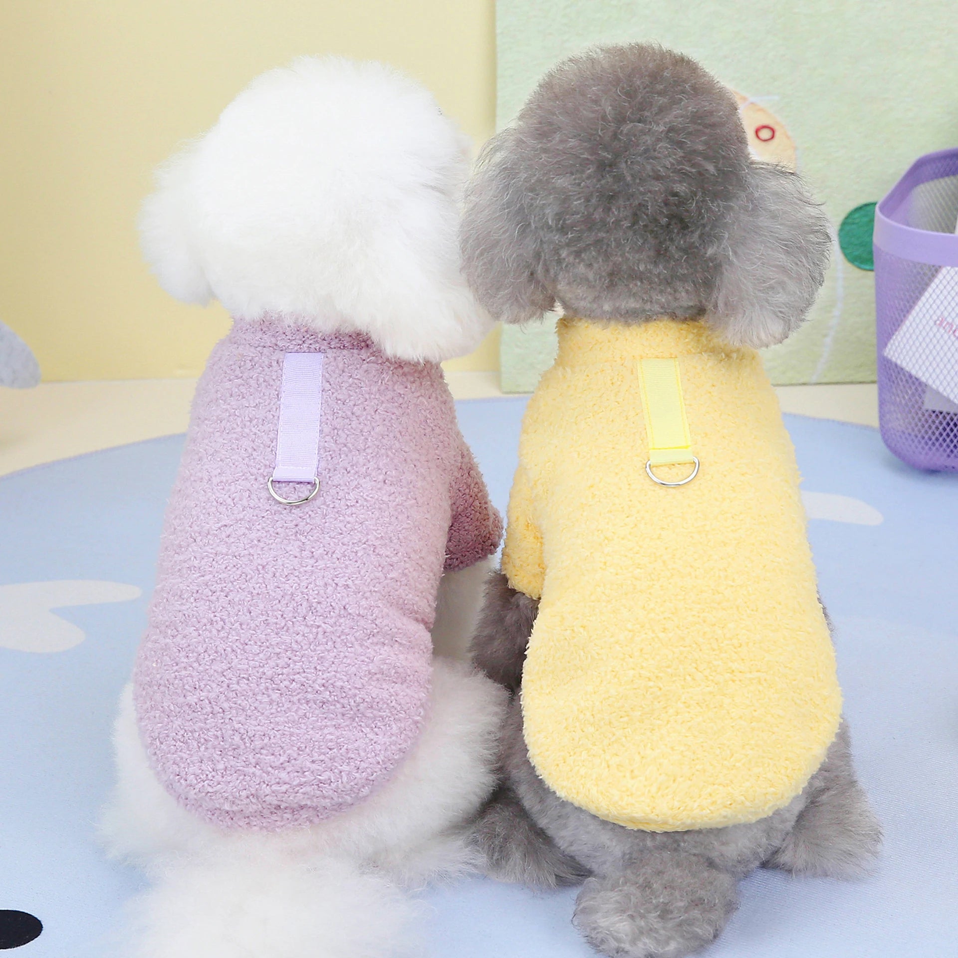 Plush Winter Dog Coat