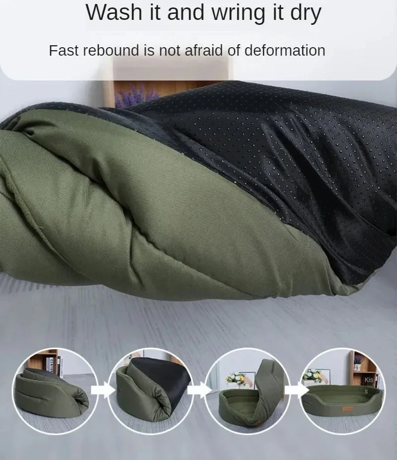 Cozy Solid Pet Lounger