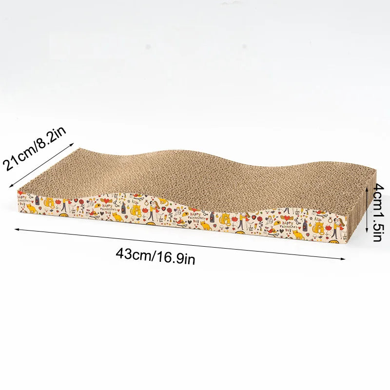 Plastic Corrugated Cat Scratcher