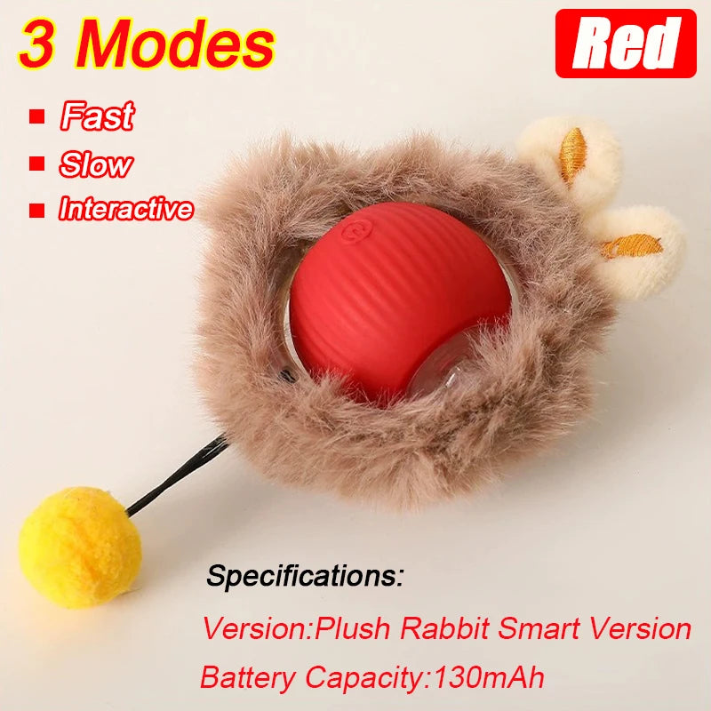 Automatic Interactive Cat Ball Toy | Rechargeable