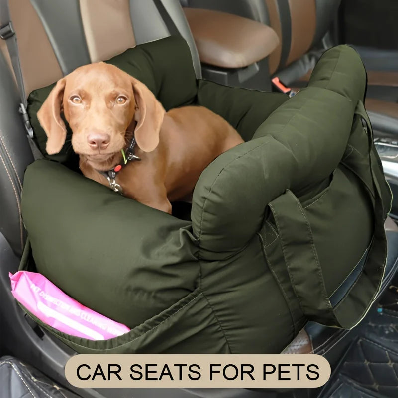 Small Dog Car Seat with Safety Belt