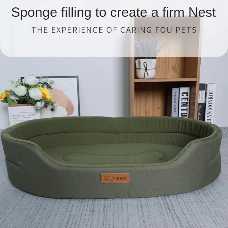Cozy Solid Pet Lounger