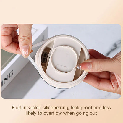 Insulated Coffee Cup 304 Stainless Steel Tea Cup With Tea Strainer Lid Straw Water Milk Juice Cups Coffee Mug For Home Drinkware