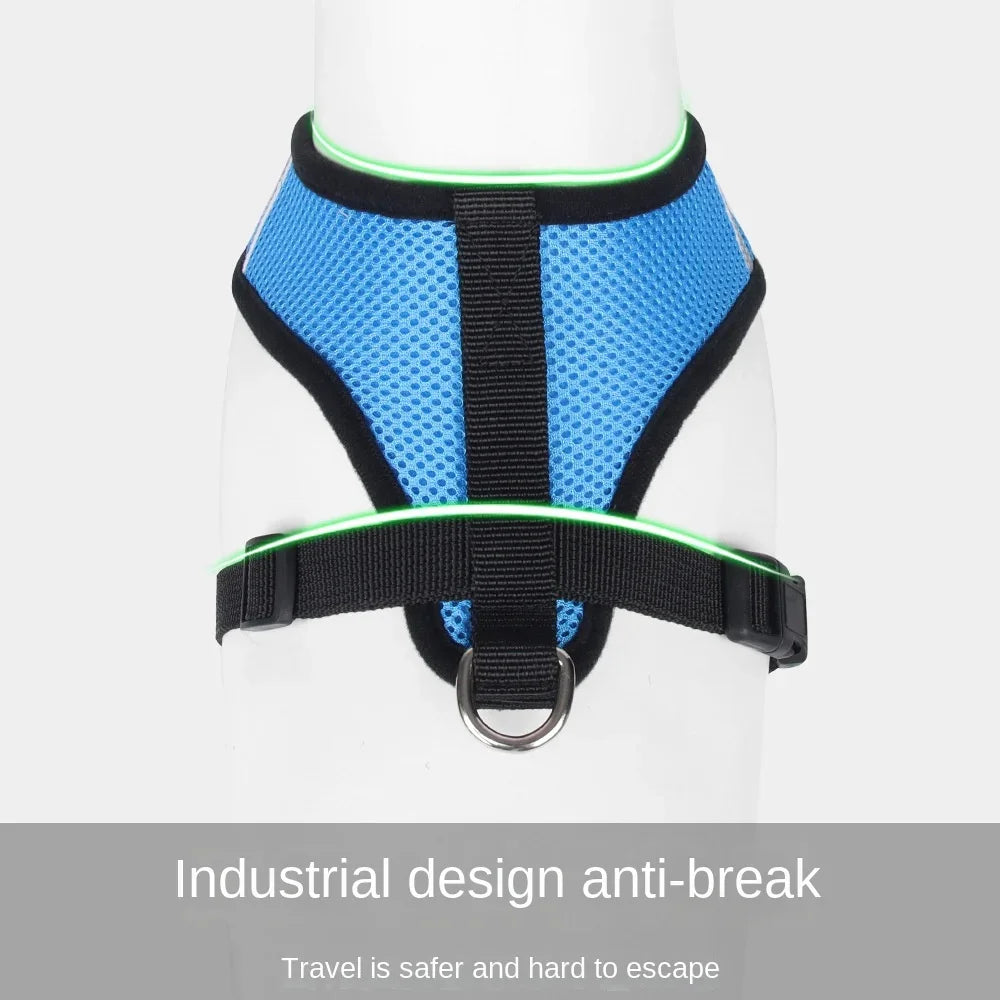 Reflective Soft Pet Harness
