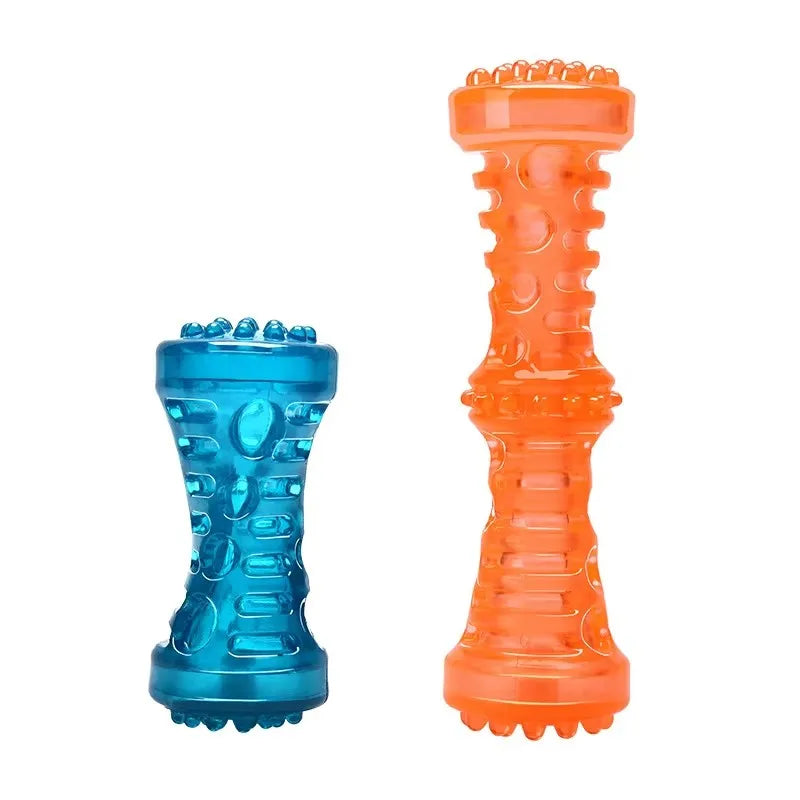 Interactive Dog Teething Toy, Squeaky Chew Toy
