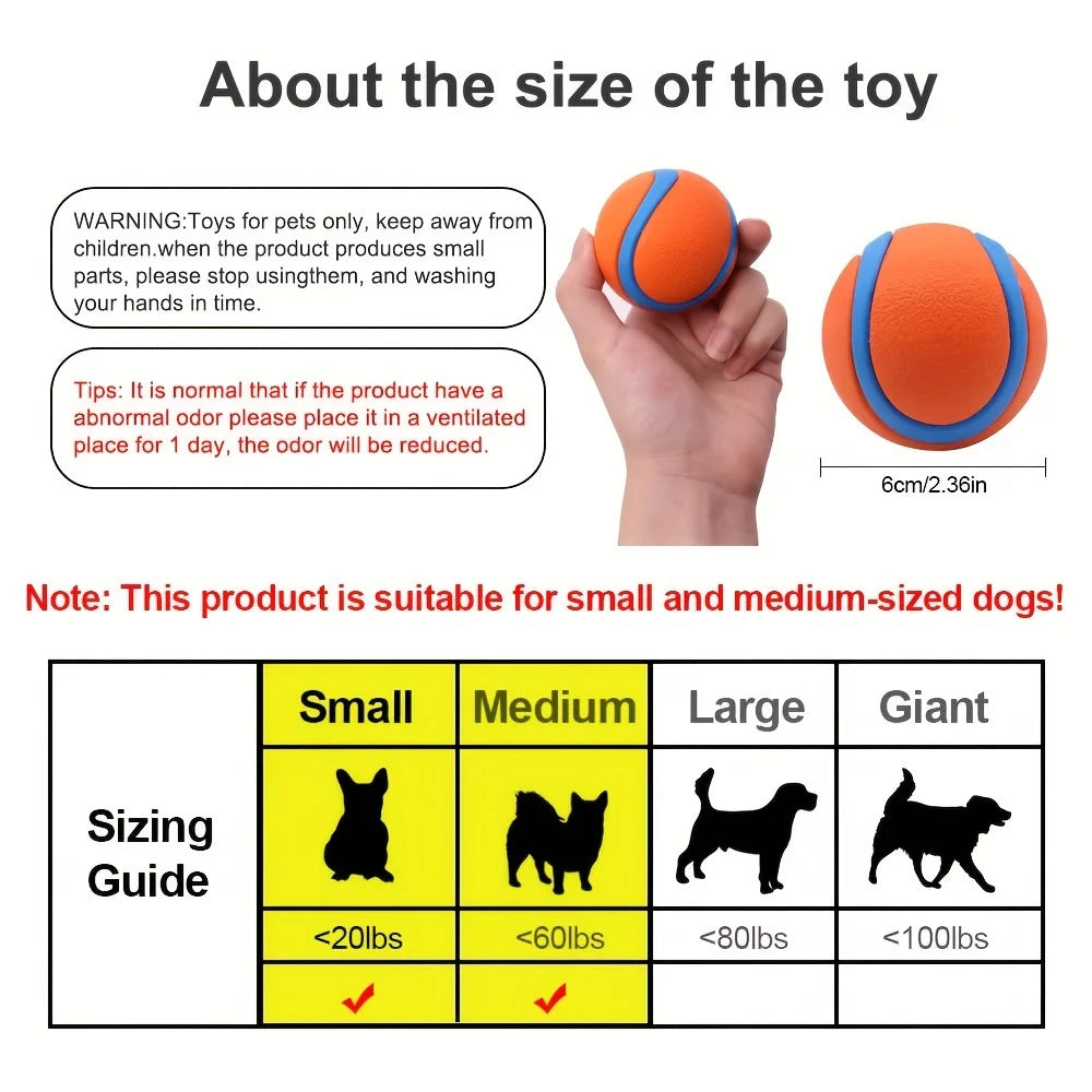 Silicone Dog Ball Toy