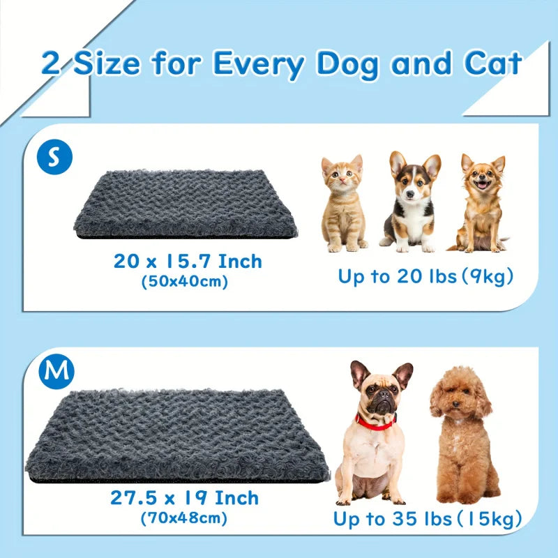 Breathable Washable Cat Bed Cover Soft Protective Mat for Indoor Cats