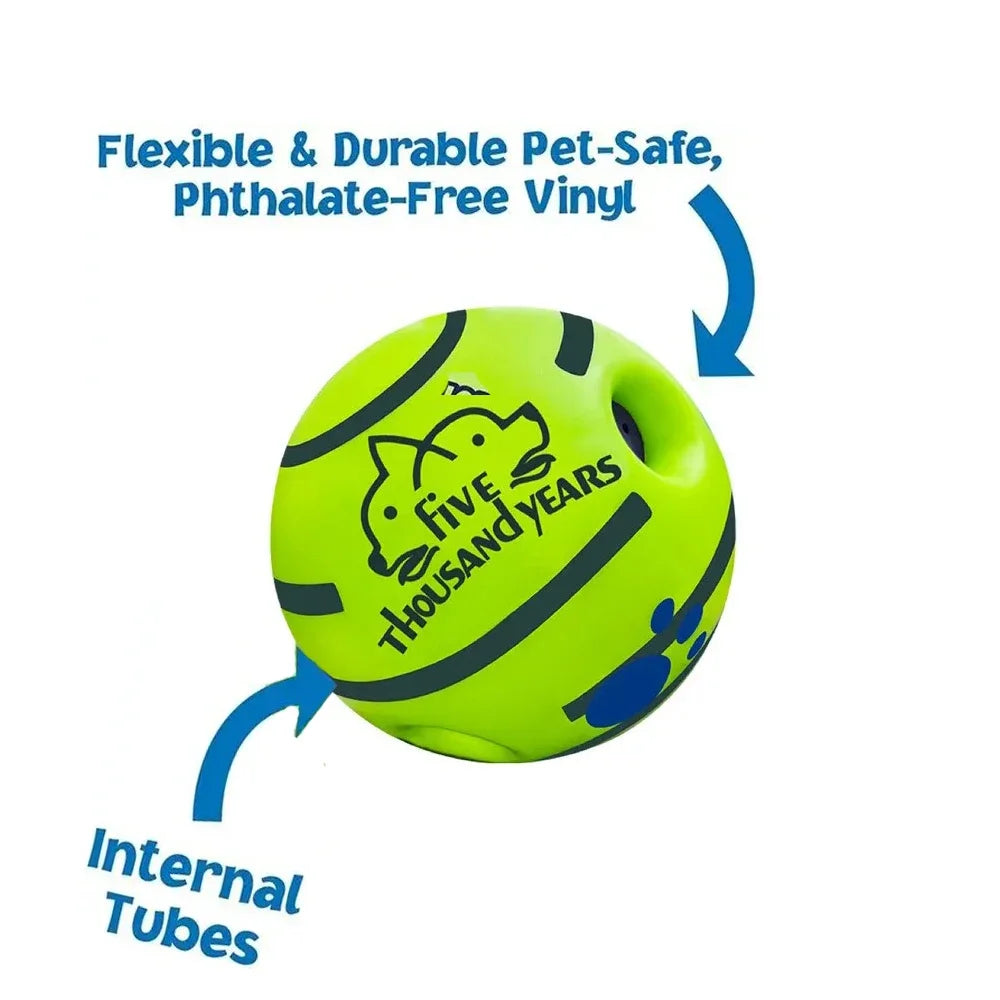 Vinyl Sounding Dog Ball