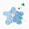 Interactive Automatic Cat Toy with Moving Feathers
