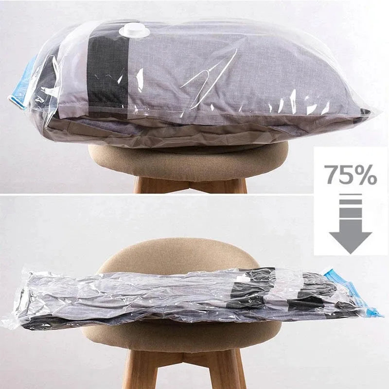 3/5PCS Vacuum Storage Bags for Clothes & Bedding