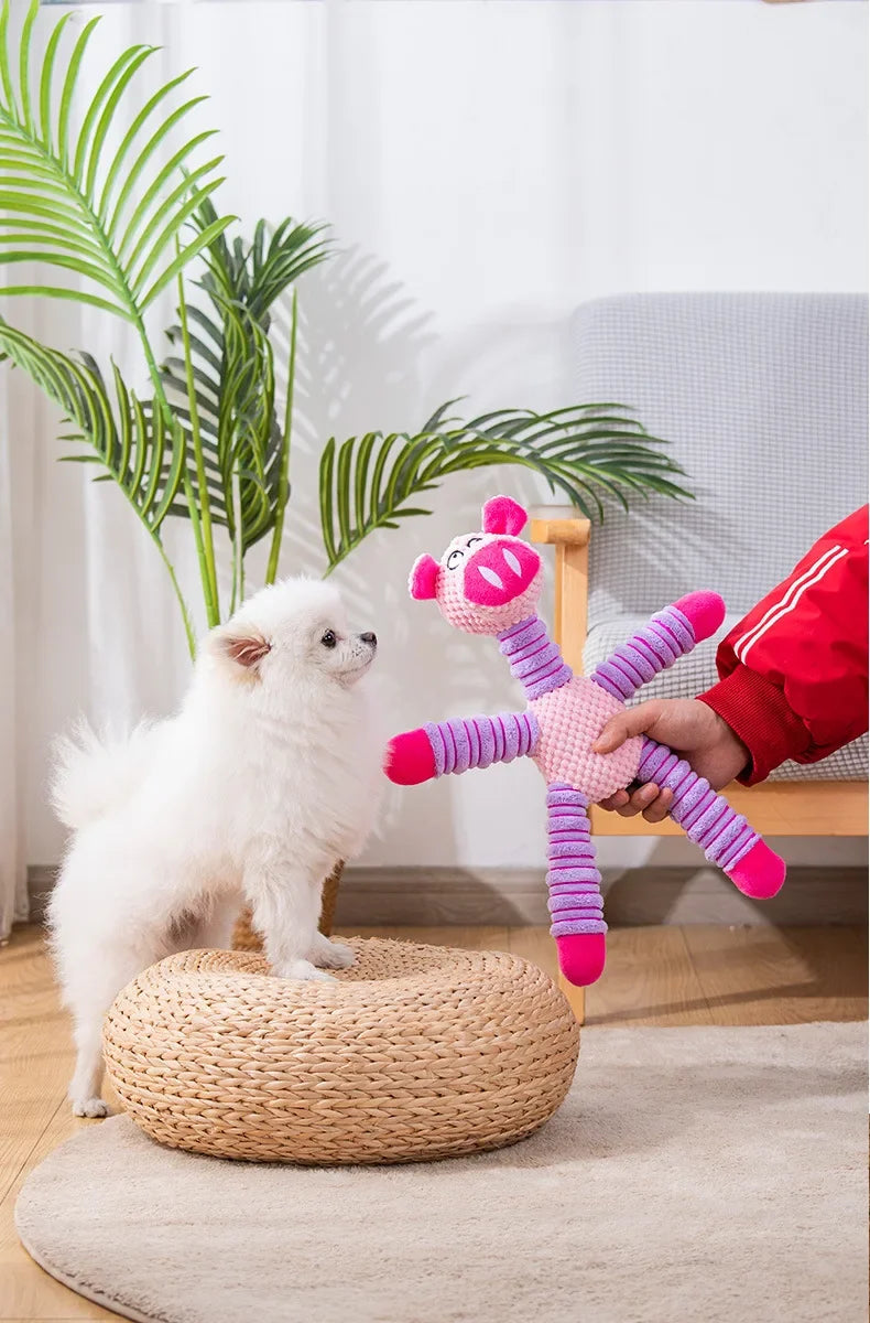 Plush Squeaky Dog Toy