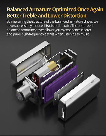 KZ ZSN Pro 2 Hybrid Drive 1BA 1DD in Ear Earphones HIFI Bass Headset Monitor Earbuds Sport Game Headphone EDXPROX ZS10PRO