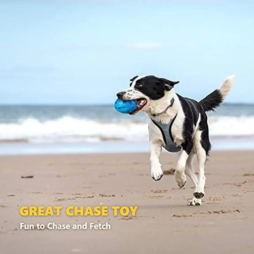 Durable Rubber Squeaky Dog Ball