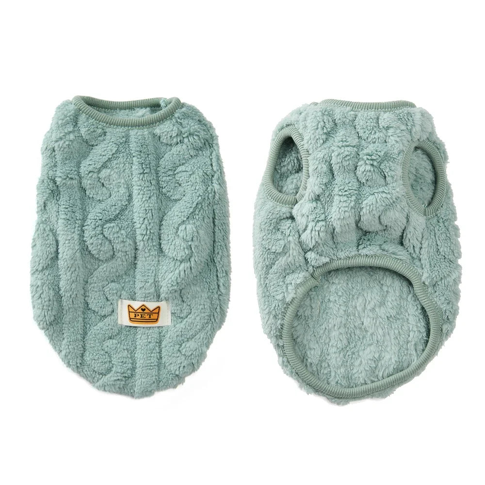 Fleece Pet Sweater Vest