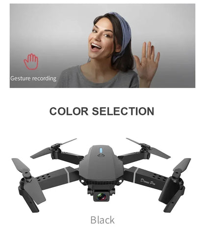 2025 New E88 Pro WIFI FPV Drone Wide Angle HD 4K/1080P Camera  Height Hold Foldable Quadcopter RC Helicopter Toy Gift