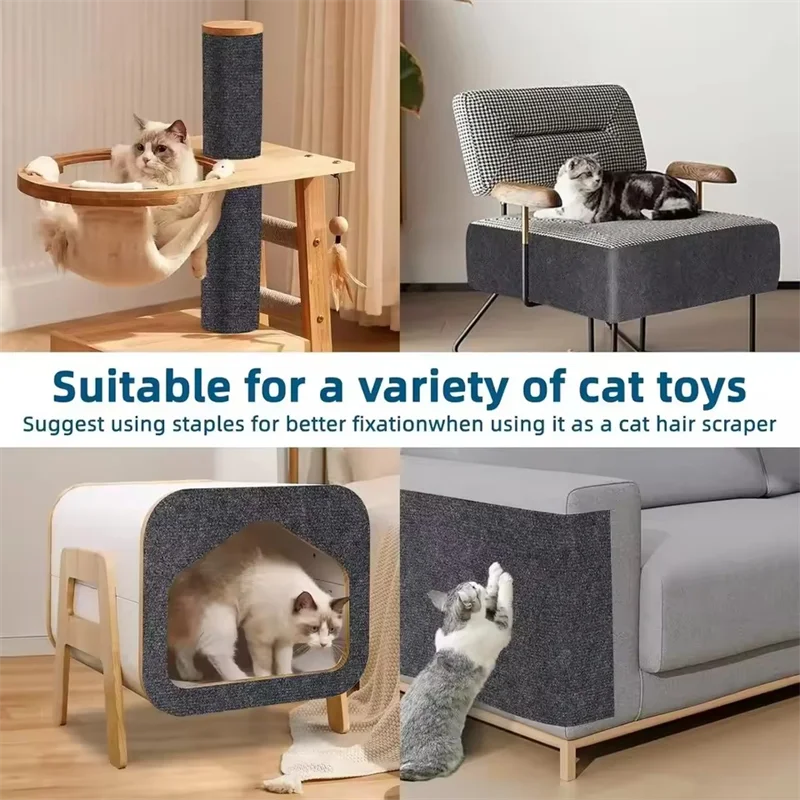 Durable Cardboard Cat Scratching Pad & Scratch Board for Indoor Cats