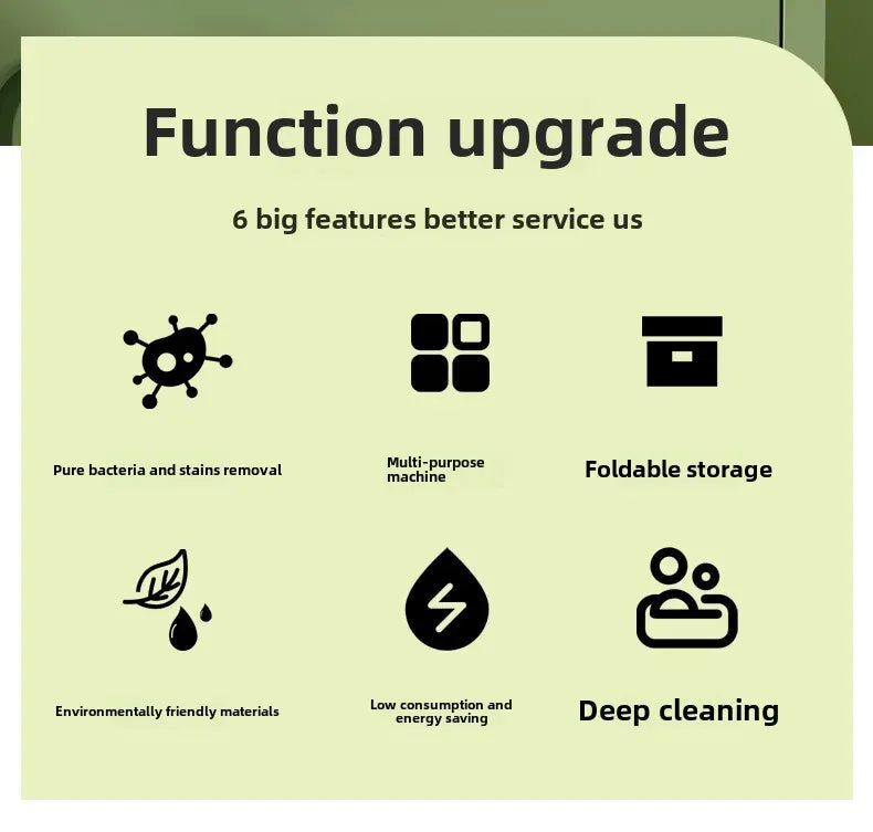 Portable Folding Washing Machine Home Use Integrated