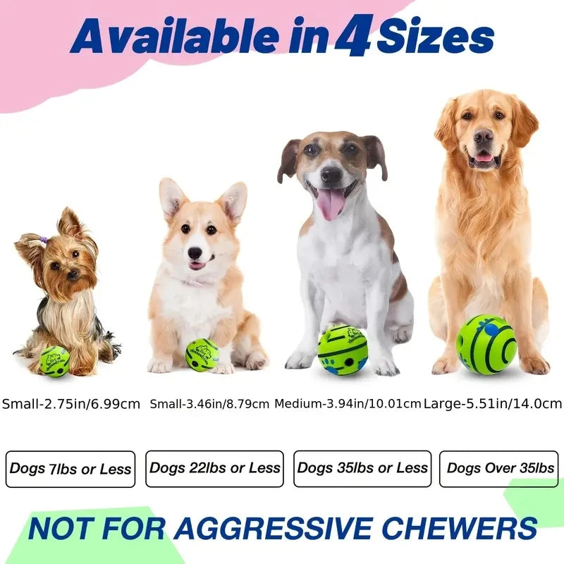 Vinyl Sounding Dog Ball