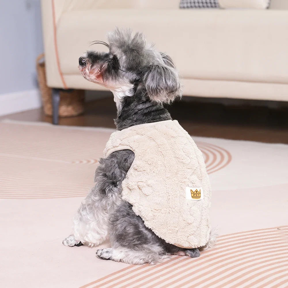 Fleece Pet Sweater Vest