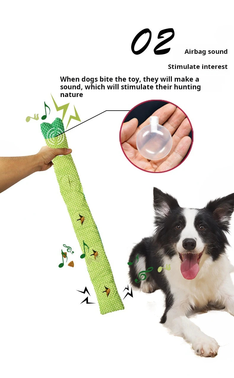 Frog Squeaky Dog Toy