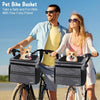 Expandable Dog & Cat Bike Basket Carrier