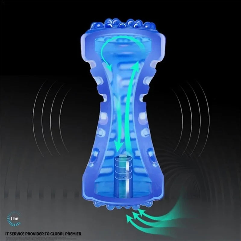 Interactive Dog Teething Toy, Squeaky Chew Toy