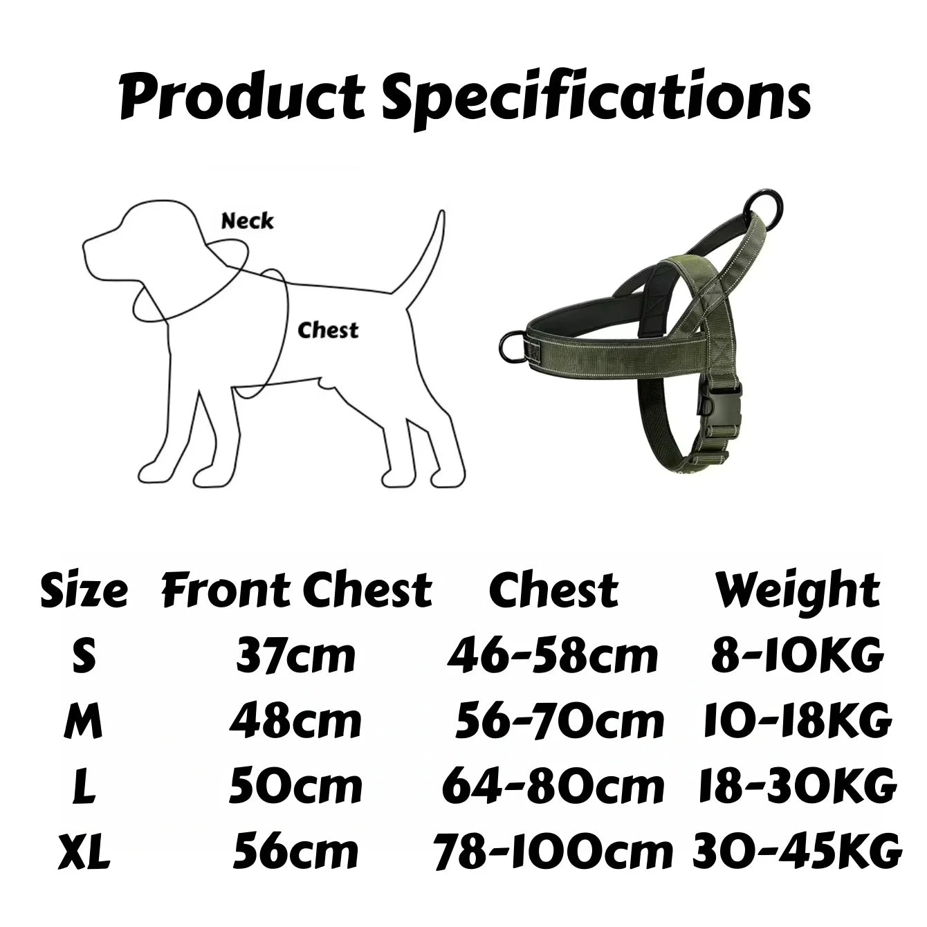 Adjustable Dog Harness