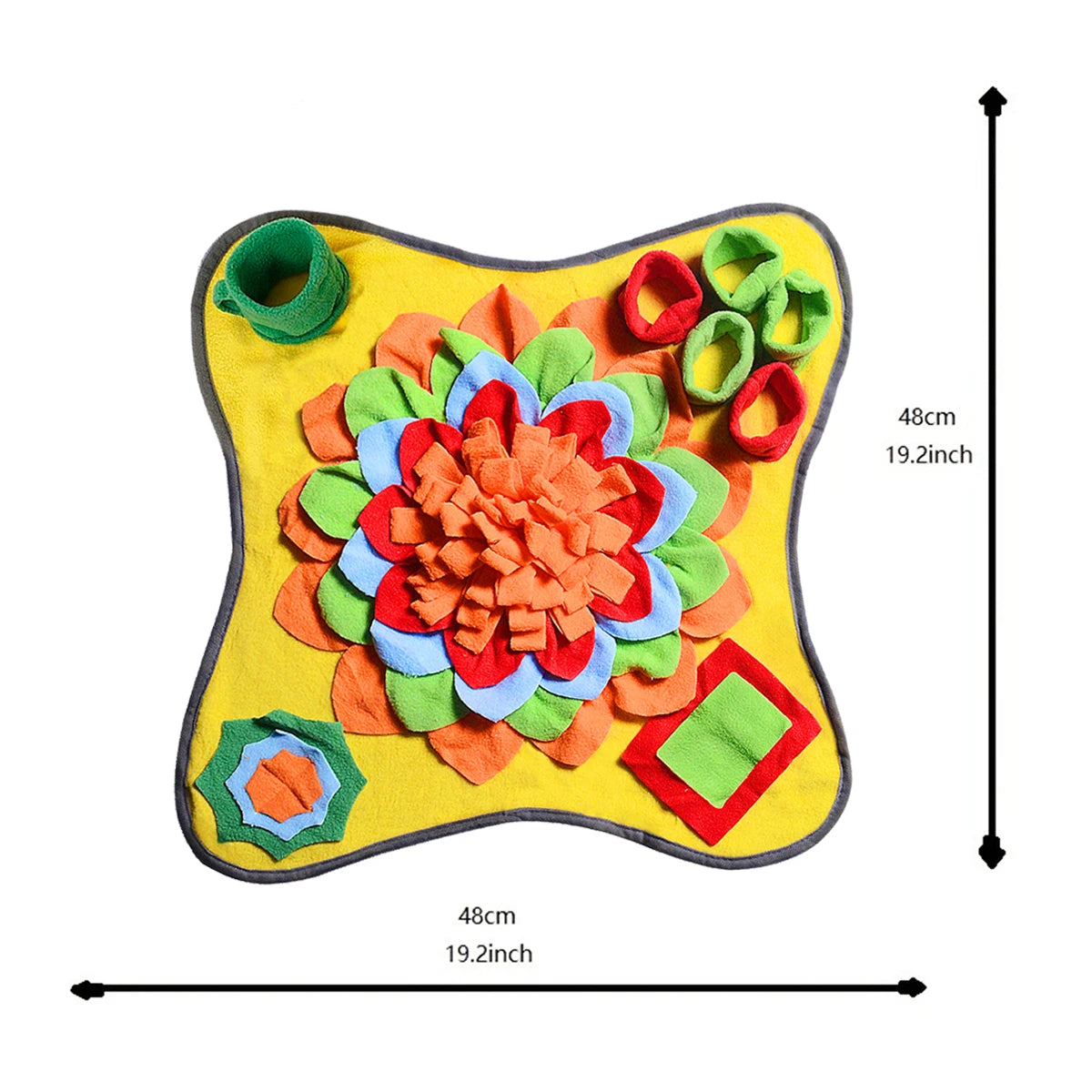 Interactive Fleece Dog Toy