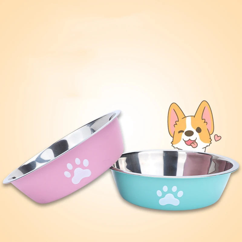 Non-Slip Stainless Steel Pet Bowl