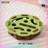 Interactive Felt Cat Toy Plush Ball for Indoor Cats Kittens Playtime