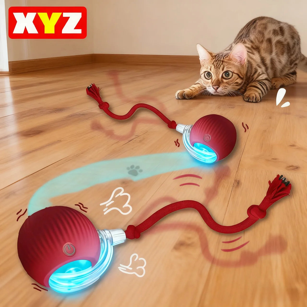 Smart Interactive Cat Ball