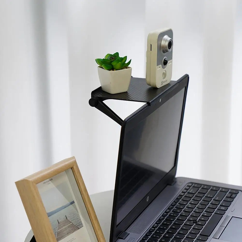 TV Computer Screen Top Shelf Organizer racket Stand