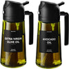 2-in-1 Olive Oil Sprayer & Dispenser Bottle