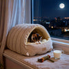Breathable Cat Bed Soft Cozy Sleeping Cushion for Indoor Cats Kittens