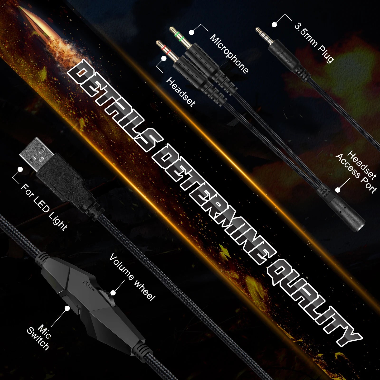 Onikuma Professional Gaming Headphone