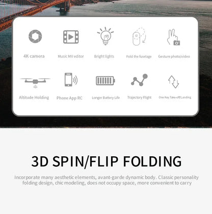 2025 New E88 Pro WIFI FPV Drone Wide Angle HD 4K/1080P Camera  Height Hold Foldable Quadcopter RC Helicopter Toy Gift