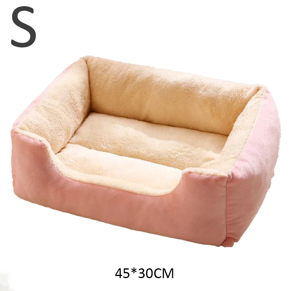Soft Plush Cat Bed Warm Breathable Sleeping Mat for Indoor Cats