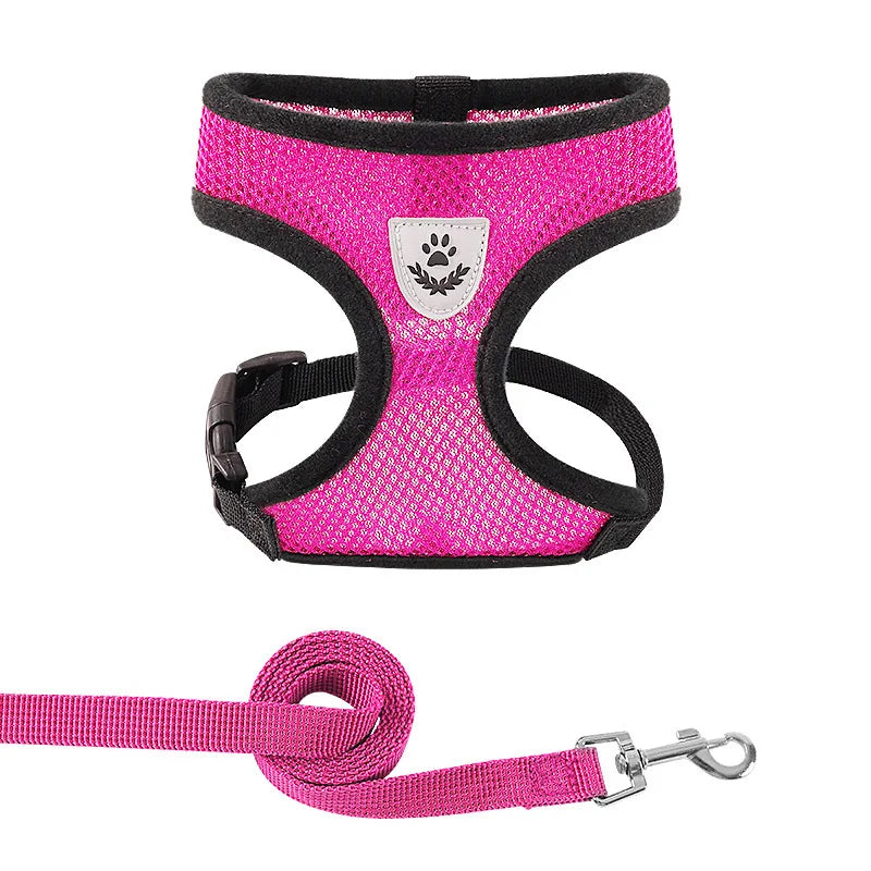 Reflective Soft Pet Harness